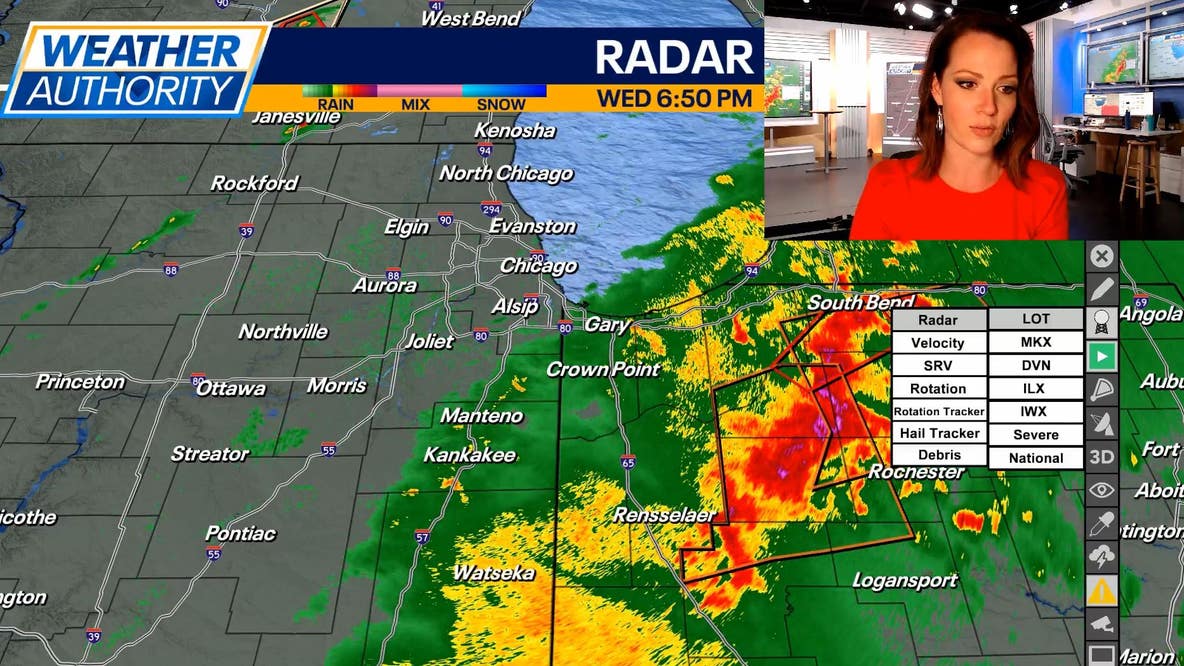 Chicago weather: Severe threat is over, but shower chances linger
